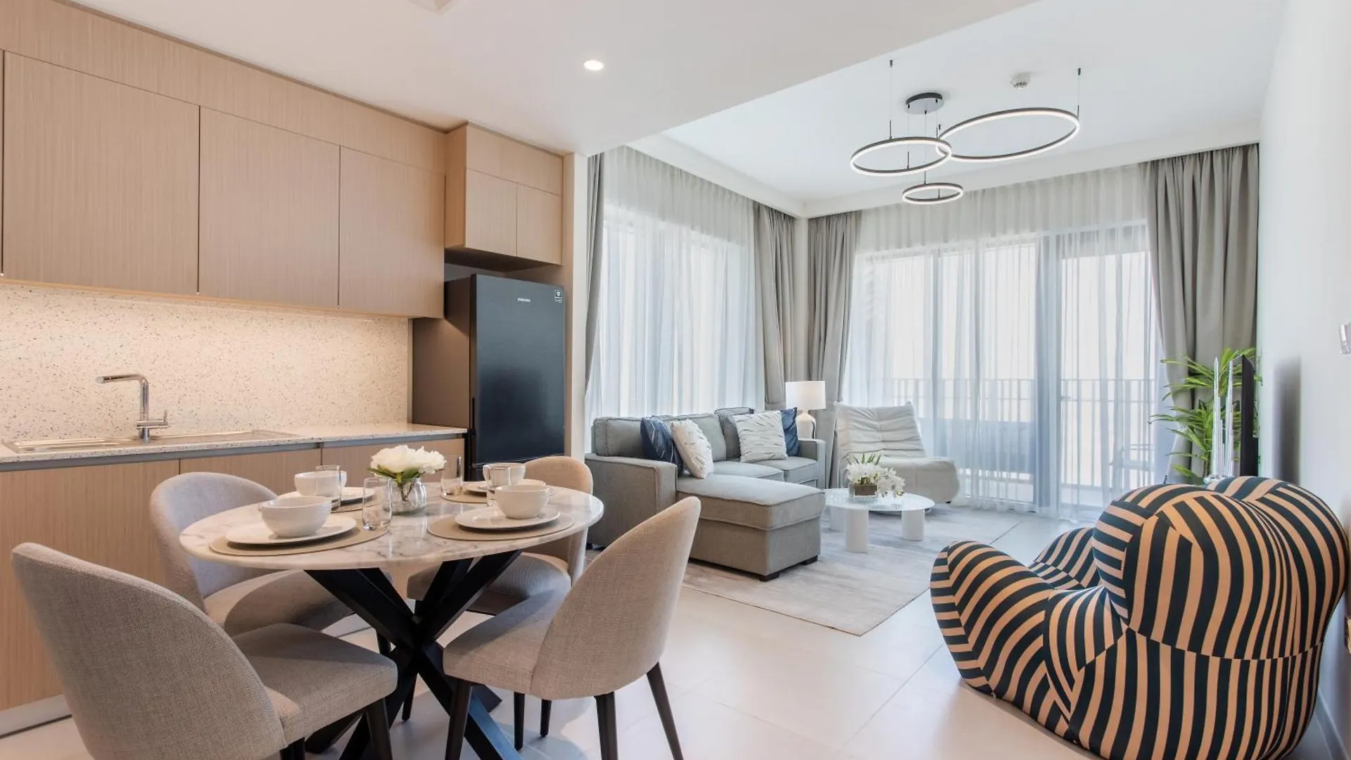 Modern 1Br Creek Beach Access Summer 3 دبي
